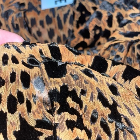 L'AGENCE Lydia Drape Front Blouse in Black & Nude Combo XS NWT - Picture 6 of 7